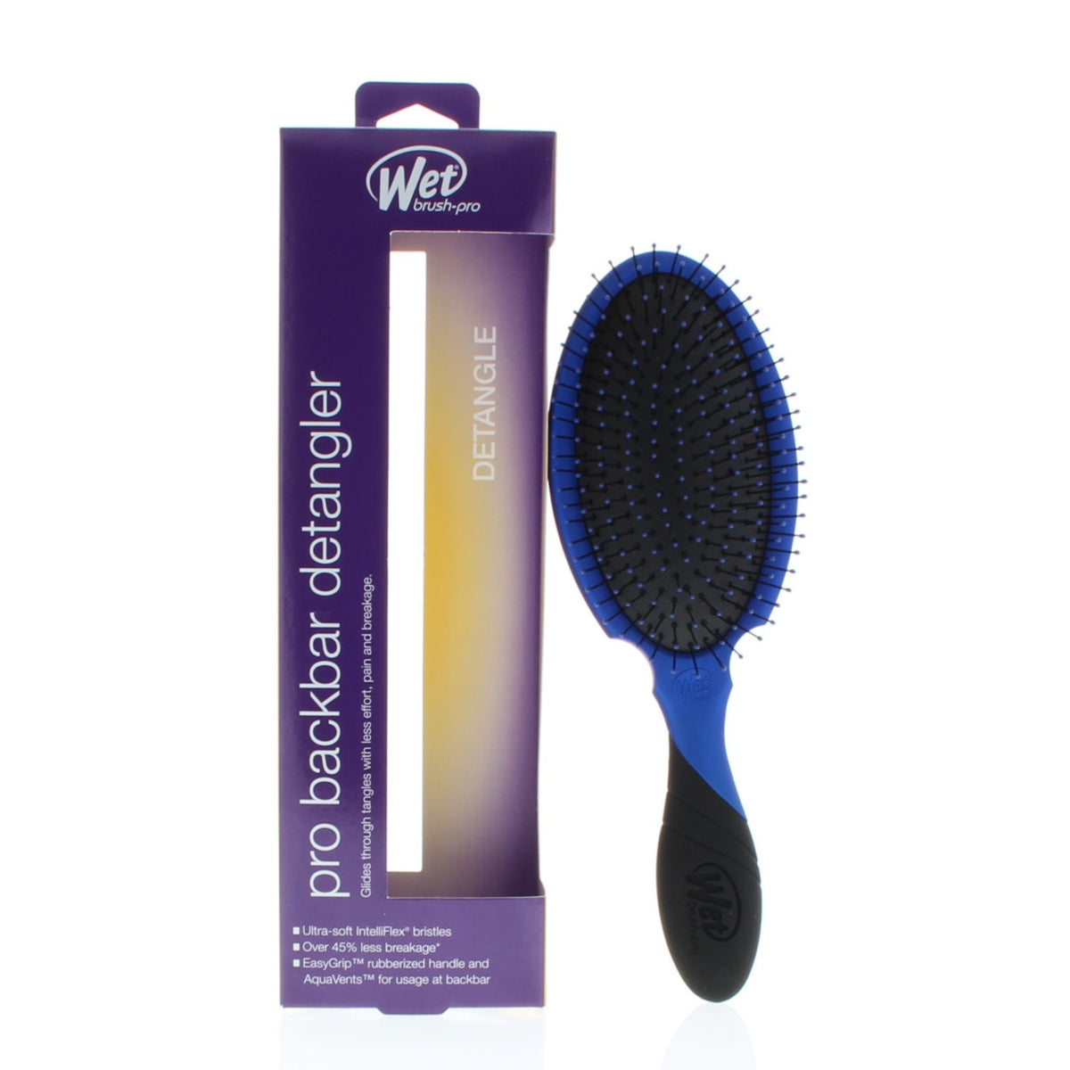 Wet Brush Pro Backbar Detangler Royal Blue Model# Bwp830Gxry
