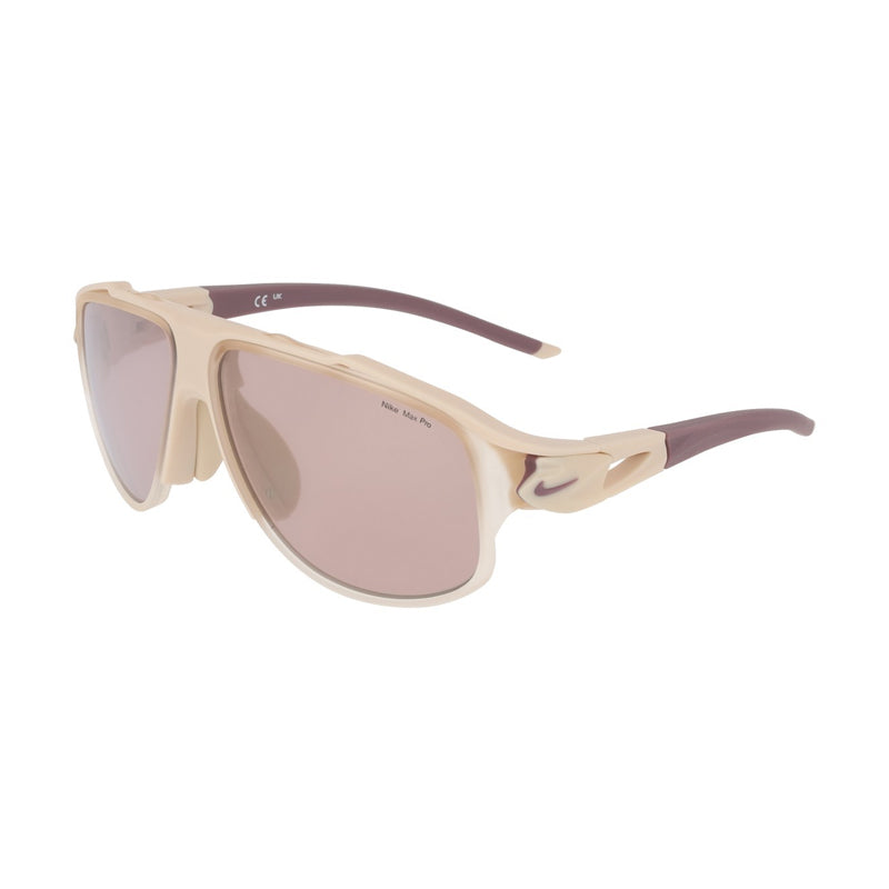 Nike Sunglasses Shield Full Rim, Matte Sanddrift Frame and Brown Road Tint Lens NIKEFLYFREEINFINITYIO0099X126