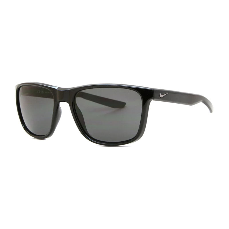 Nike Sunglasses Rectangle Full Rim, Black Frame and Grey Lens ESSENTIALENDEAVORMIEV1122001