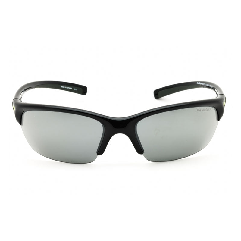 Nike Sunglasses Shield Semi Rim, Black Frame and Volt Lens SKYLONEXP2NIF3401XX007