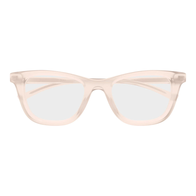 Gucci Eyeglasses Square Full Rim, Shiny  Pink Frame and Clear Demo Lenses Lens GG1945O003