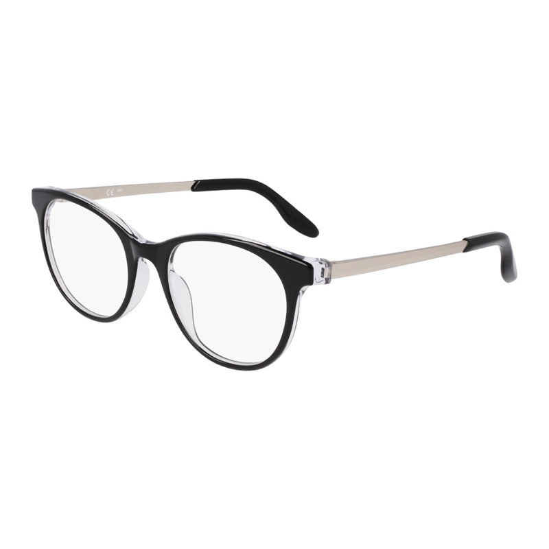Nike Eyeglasses Cat Eye Full Rim, Black Frame and Clear Demo Lenses Lens NIKE7173001