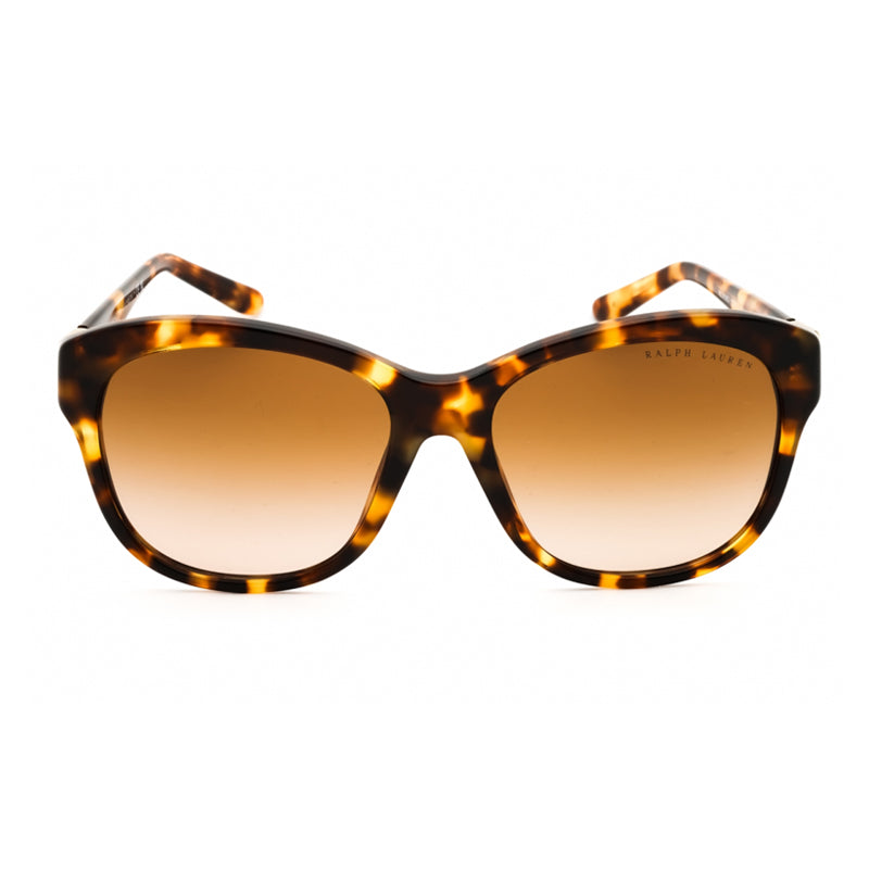 Ralph Lauren Sunglasses Square Full Rim, Havana Frame and Brown Gradient Lens RL8190Q605613