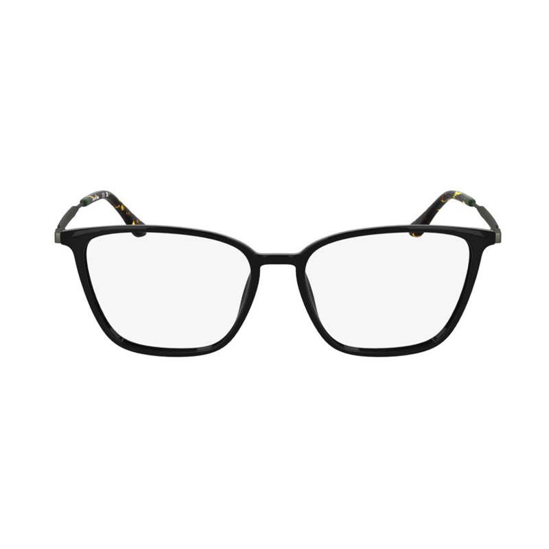 Lacoste Eyeglasses Square Full Rim, Black Frame and Clear Demo Lens Lens L2984N001