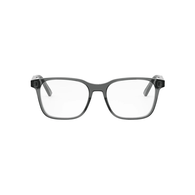 Dior Eyeglasses Square Full Rim, Grey Frame and Clear Demo Lens Lens DIORBOTANICAOS1I4500