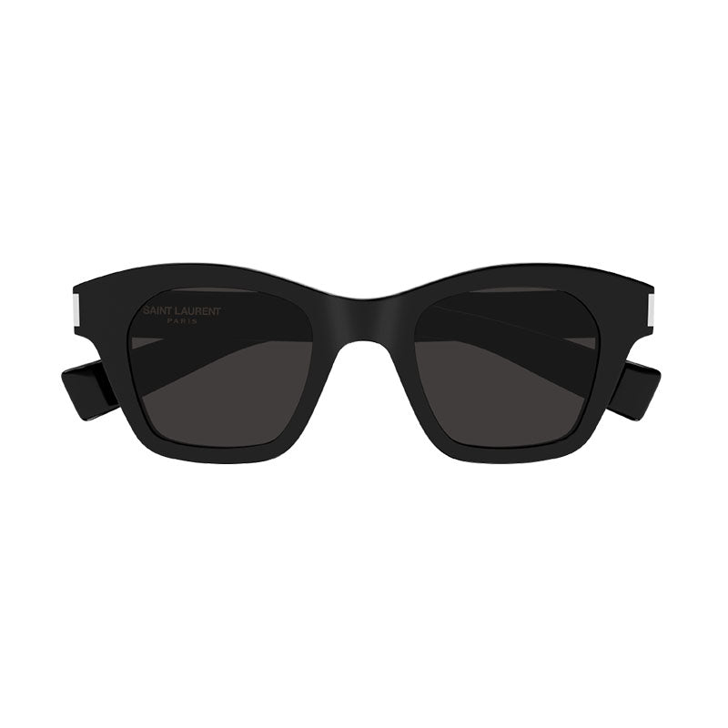 Saint Laurent Sunglasses Square Full Rim, Black Frame and Black Lens SL592001
