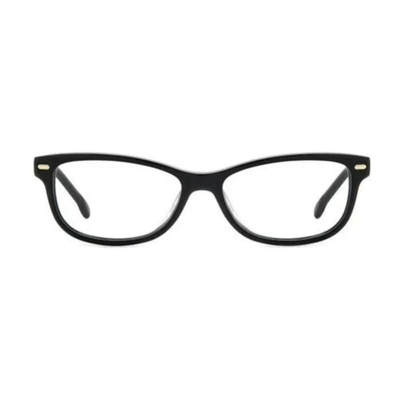 Carrera Eyeglasses Rectangle Full Rim, Black Frame and Clear Demo Lenses Lens CARRERA3008080700