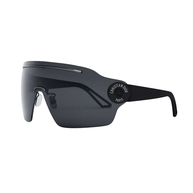 Dior Sunglasses Shield Rimless, Matte Black Frame and Smoke Lens DIORPACIFICM1U11A0