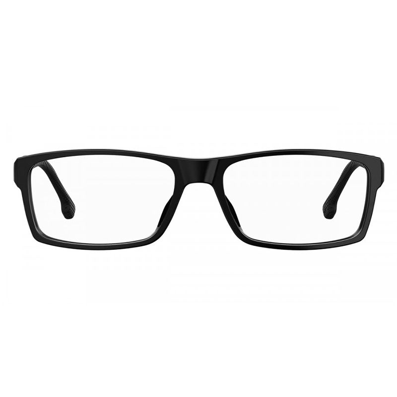 Carrera Eyeglasses Rectangle Full Rim, Black Frame and Clear Demo Lenses Lens CARRERA8852080700