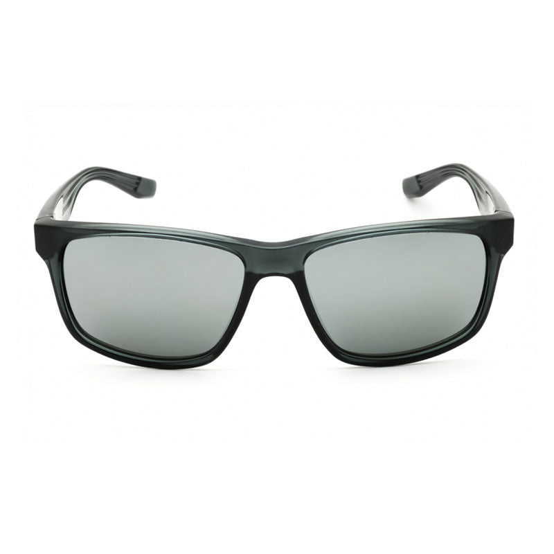 Nike Sunglasses Rectangle Full Rim, Mercy Grey Frame and Grey Silver Mirror Lens NIKECRUISERMIEV0834011