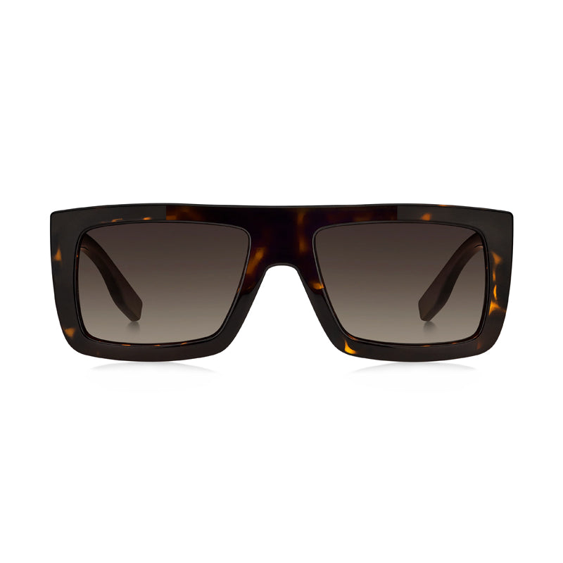 Marc Jacobs Sunglasses Rectangle Full Rim, Dark Havana Frame and Brown Gradient Lens MARC775/S0086HA