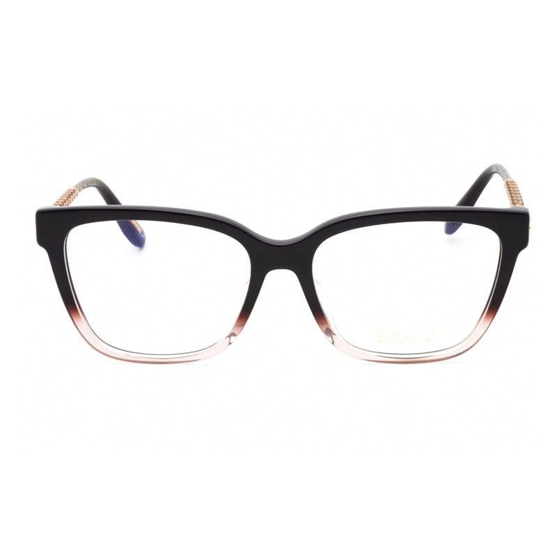 Chopard Eyeglasses Square Full Rim, Fading Purple Frame and Clear Demo Lenses Lens VCH333W0D78