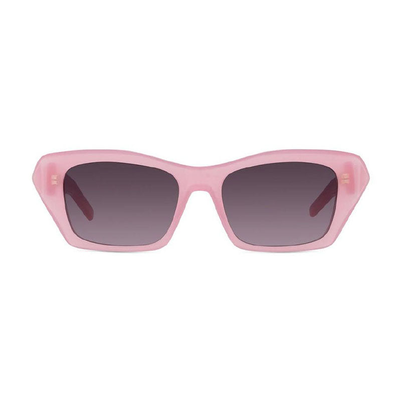 Givenchy Sunglasses Cat Eye Full Rim, Shiny Pink Frame and Purple Gradient Mirror Lens GV40103I72Z