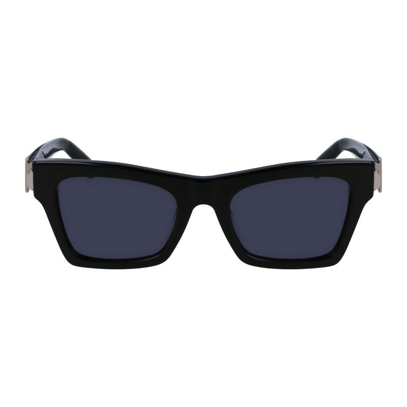 Ferragamo Salvatore Ferragamo Sunglasses Cat Eye Full Rim, Black Frame and Grey Lens SF2013S001