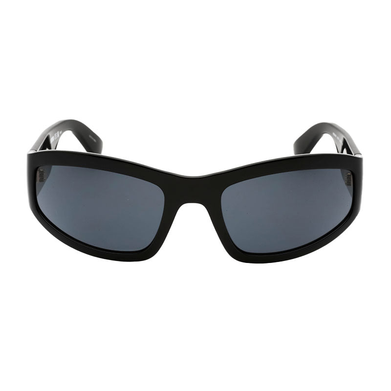 Moschino Sunglasses Rectangle Full Rim, Black Frame and Grey Lens MOS164/S0807IR
