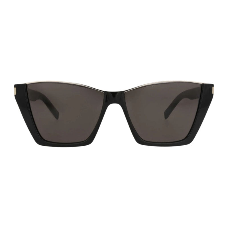 Saint Laurent Sunglasses Cat Eye Full Rim, Black Frame and Black Lens SL369KATE001