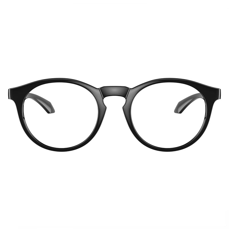 Versace Eyeglasses Round Full Rim, Black Frame and Clear Demo Lenses Lens VE3355UGB1