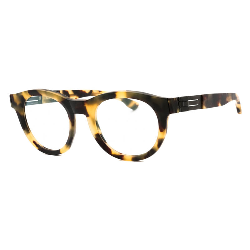 Ic! Berlin Eyeglasses Cat Eye Full Rim, Ghetto Matte Havana Frame and Clear Demo Lenses Lens GLENA06857320