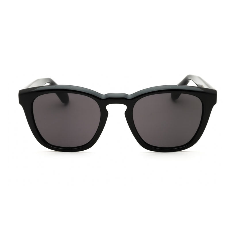 Ferragamo Salvatore Ferragamo Sunglasses Square Full Rim, Black Frame and Dark Grey Lens SF2040SE001