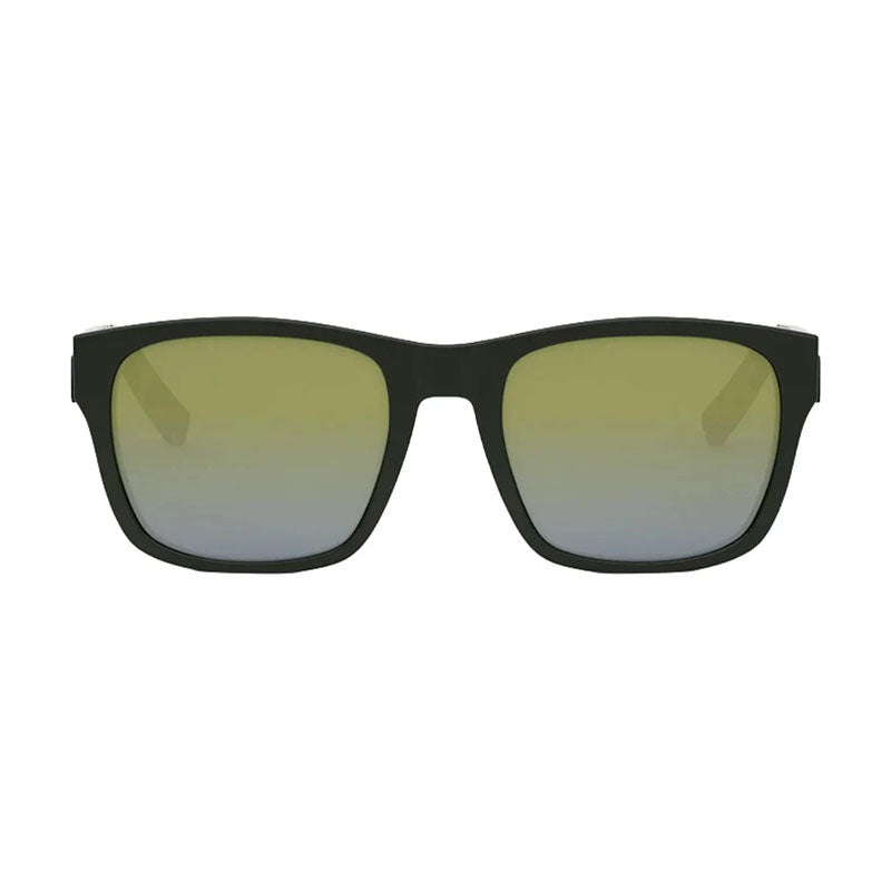 Dior Sunglasses Square Full Rim, Dark Green Frame and Green Mirror Lens DIORB23S2F55H7