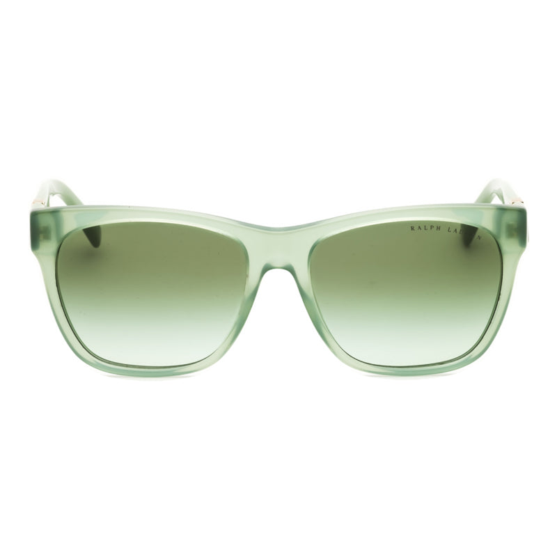 Ralph Lauren Sunglasses Square Full Rim, Opal Green Frame and Green Gradient Lens RL821260498E