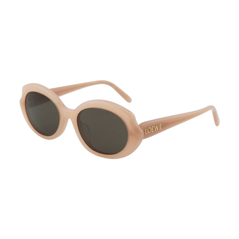 Loewe Sunglasses Square Full Rim, Pink Frame and Brown Lens LW40147F72E