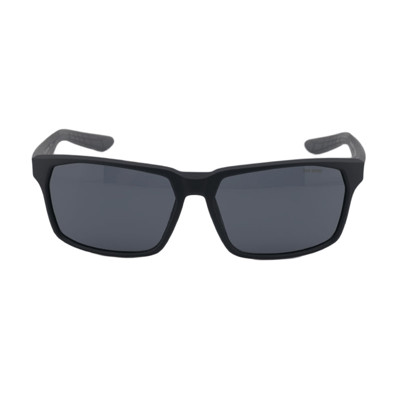 Nike Sunglasses Square Full Rim, Matte Black Frame and Dark Grey Lens NIKEMAVERICKRGENIF2488X010