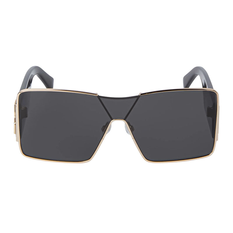Off-White Sunglasses Shield Full Rim, Gold Frame and Dark Grey Lens OERI14GASPEN7607
