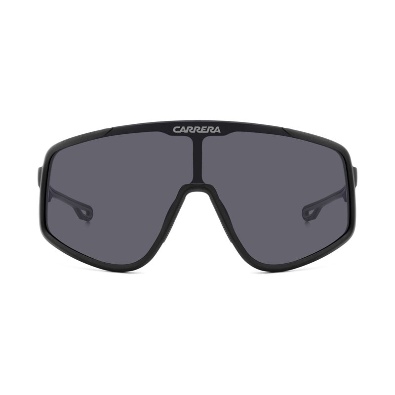 Carrera Sunglasses Shield Full Rim, Black Frame and Dark Grey Lens CARRERA4017/S0003IR