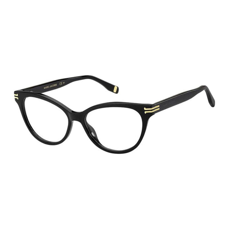 Marc Jacobs Eyeglasses Cat Eye Full Rim, Black Frame and Clear Demo Lens Lens MJ1060080700