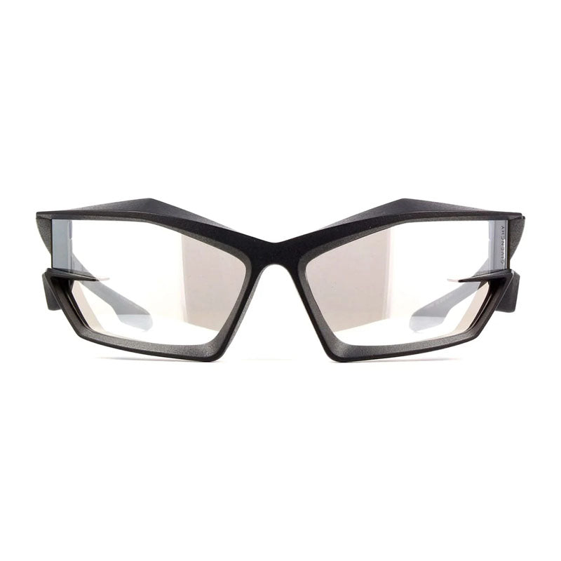 Givenchy Sunglasses Geometric Full Rim, Matte Black Frame and Smoke Mirror Lens GV40049I02C