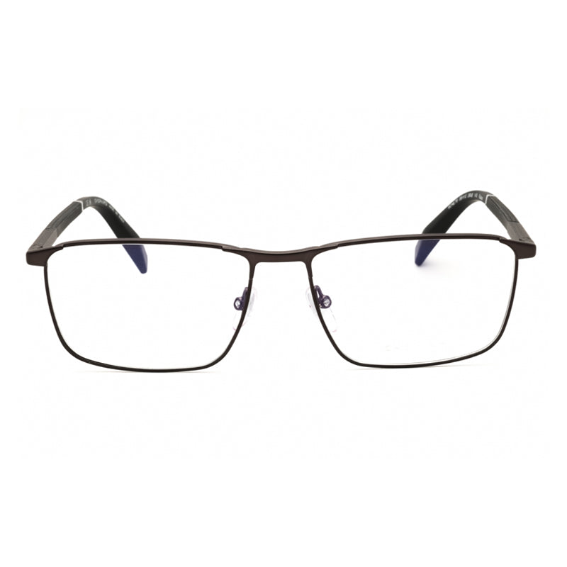 Chopard Eyeglasses Rectangle Full Rim, Matte Gold Black Frame and Clear Demo Lenses Lens VCHL760RAB