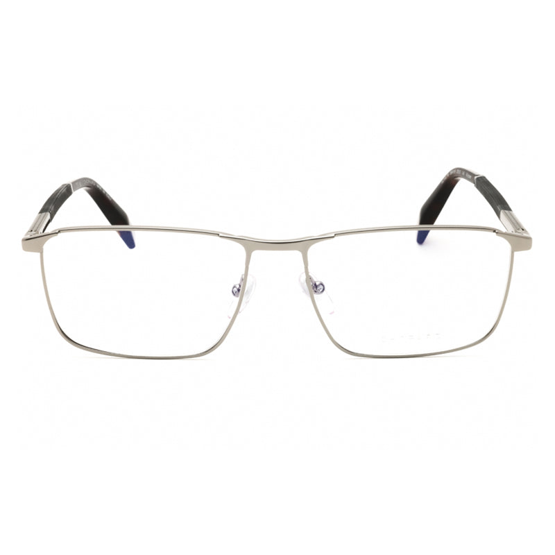 Chopard Eyeglasses Rectangle Full Rim, Shiny Gunmetal Frame and Clear Demo Lenses Lens VCHL760509