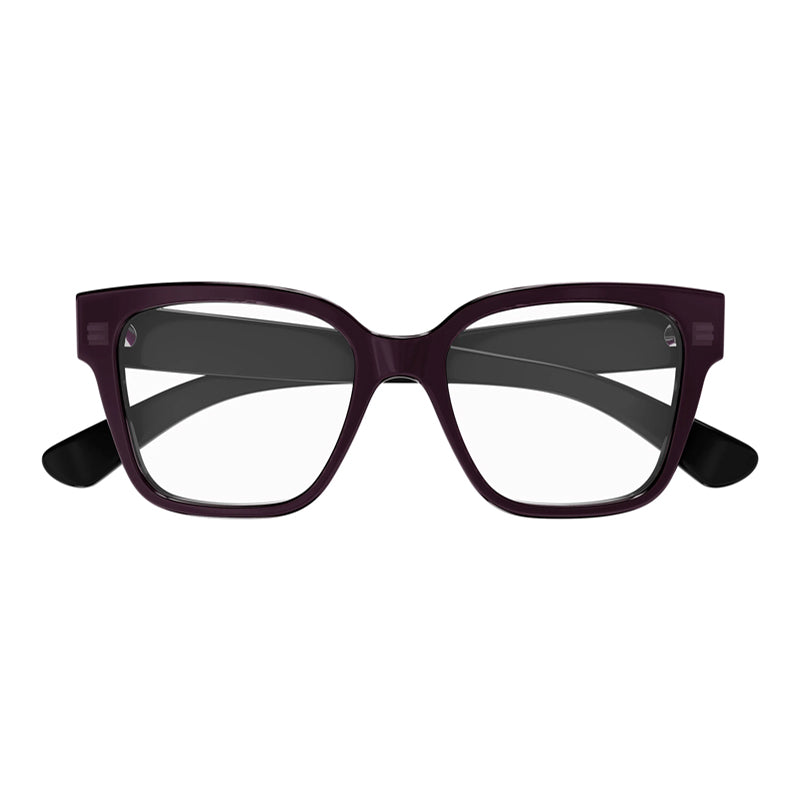 Gucci Eyeglasses Cat Eye Full Rim, Black/Pink Frame and Clear Demo Lenses Lens GG1791O003