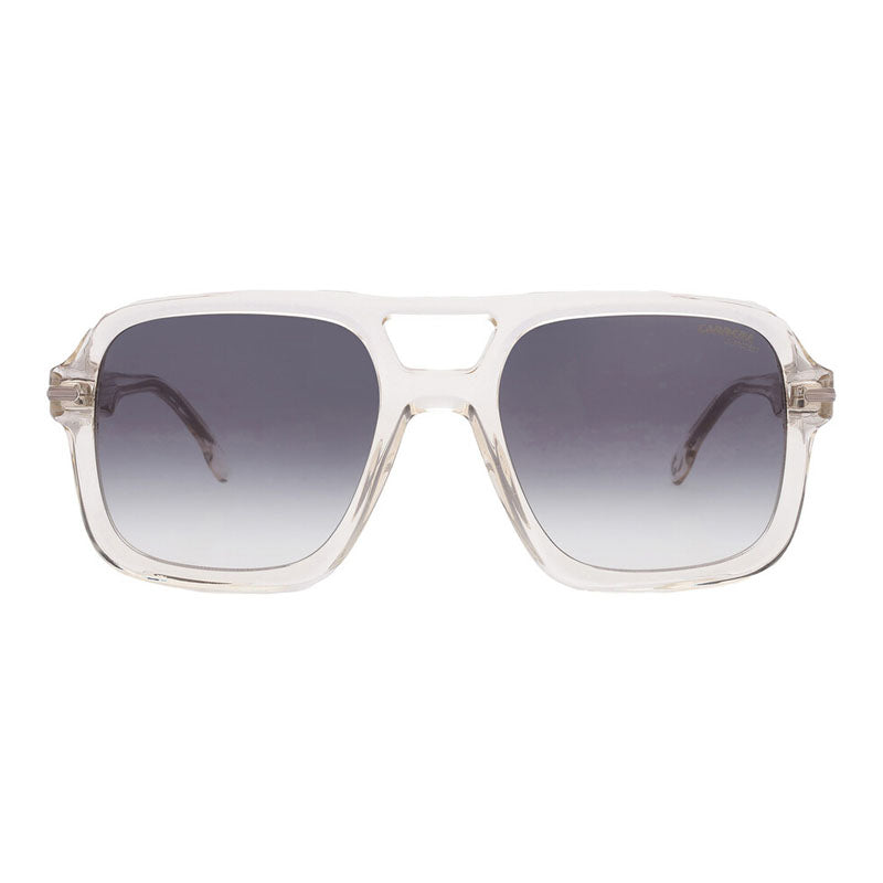 Carrera Sunglasses Aviator Full Rim, Transparent Yellow Frame and Green Gradient Lens CARRERA317/S040G9K