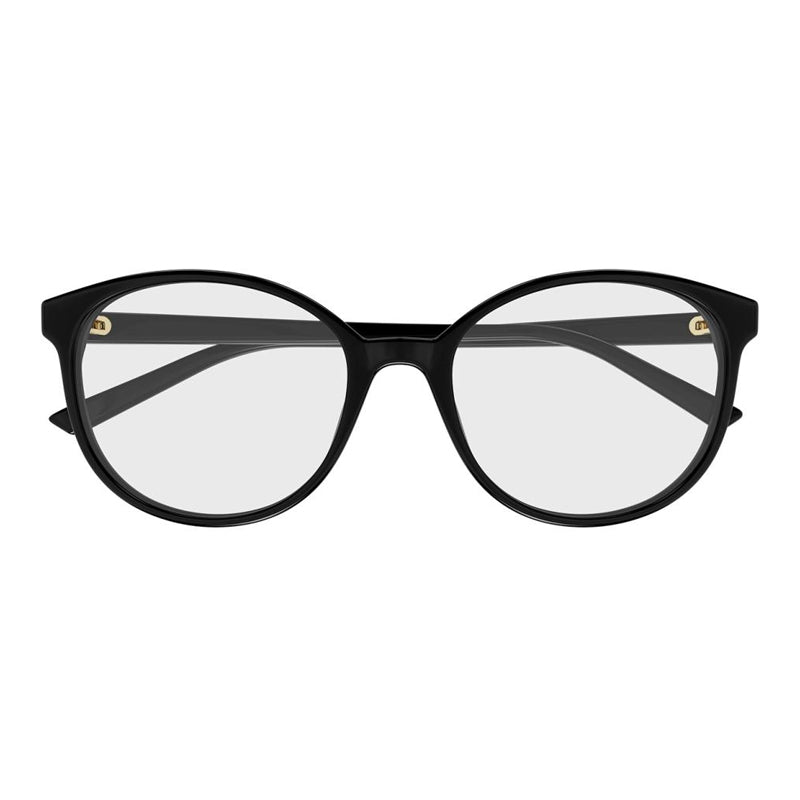 Gucci Eyeglasses Square Full Rim, Black Frame and Clear Demo Lenses Lens GG1996O001