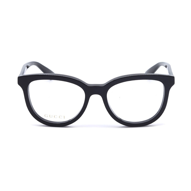 Gucci Eyeglasses Square Full Rim, Black Frame and Clear Demo Lenses Lens GG1687O001