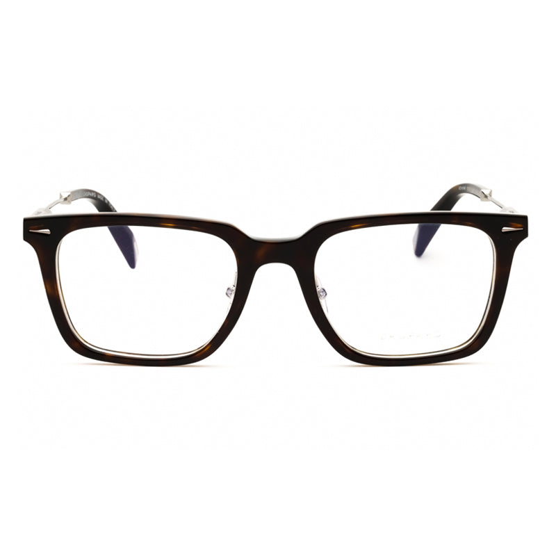 Chopard Eyeglasses Square Full Rim, Havana Frame and Clear Demo Lenses Lens VCH34603AQ