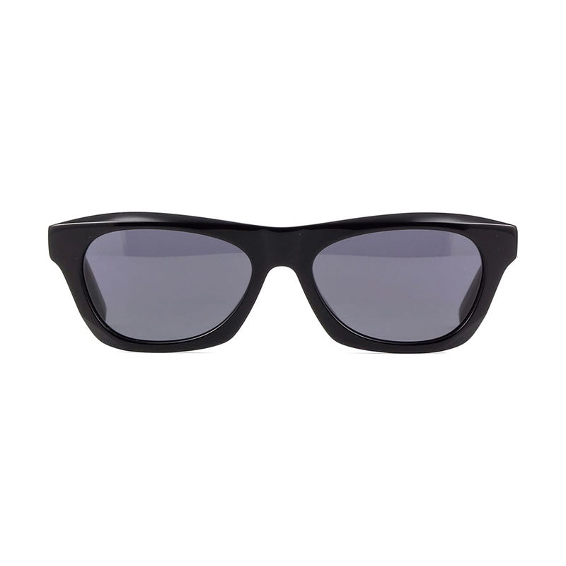 Givenchy Sunglasses Square Full Rim, Shiny Black Frame and Grey Lens GV40026U01A