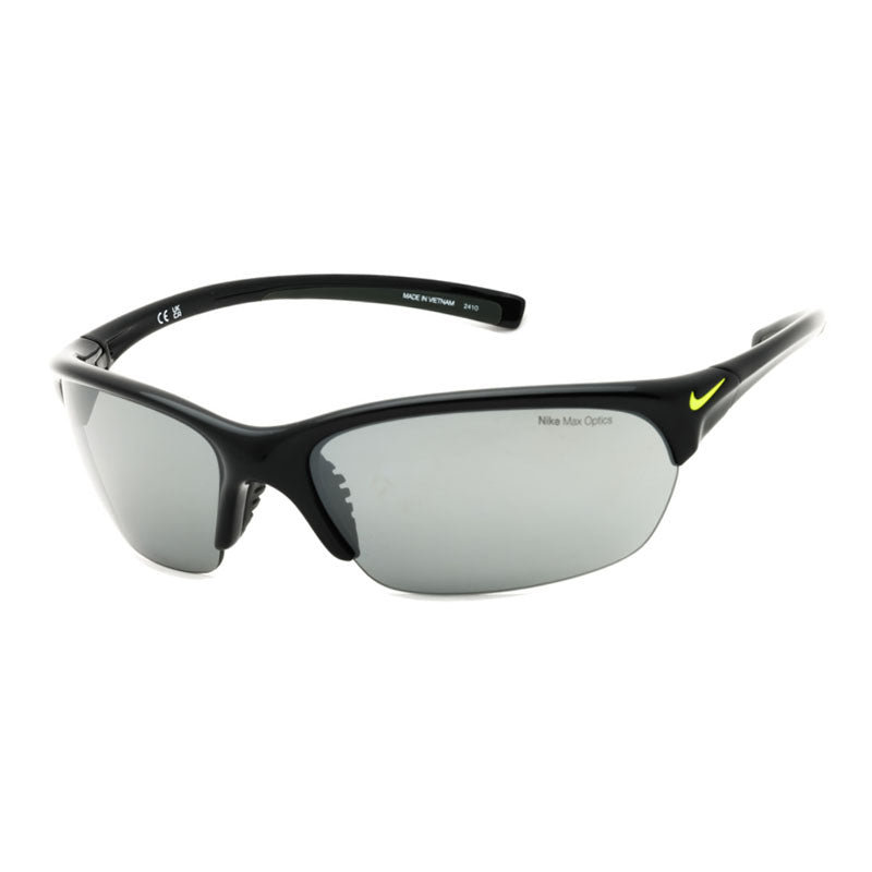 Nike Sunglasses Shield Semi Rim, Black Frame and Volt Lens SKYLONEXP2NIF3401XX007