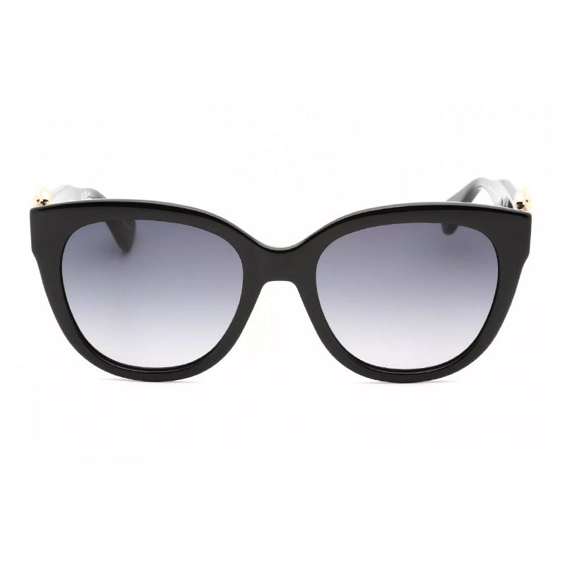 Moschino Sunglasses Square Full Rim, Black Frame and Dark Grey Gradient Lens MOS143/S08079O
