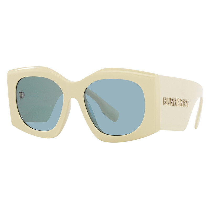 Burberry Sunglasses Square Full Rim, Yellow Frame and Blue Lens BE4388U406680