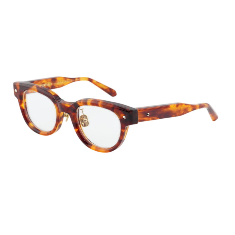 Valentino Eyeglasses Shield Full Rim, Havana Frame and Clear Demo Lens Lens VLX-163-AFB