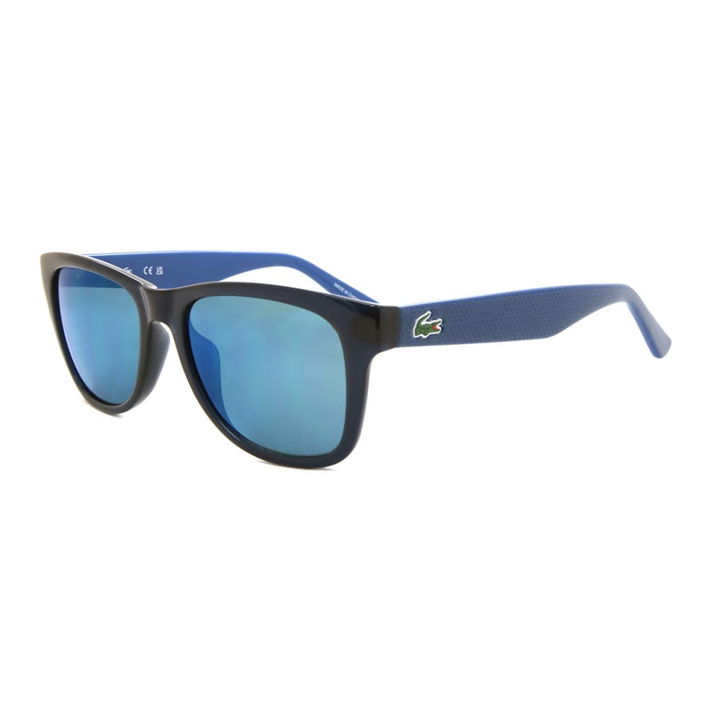 Lacoste Sunglasses Rectangle Full Rim, Blue Frame and Blue Lens L734S424