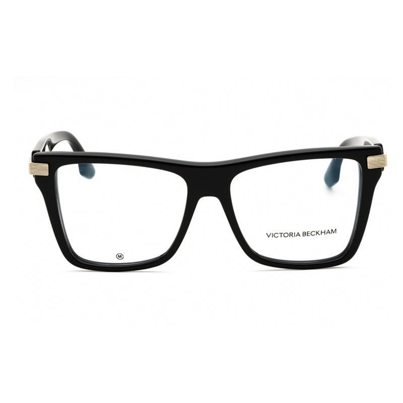 Victoria Beckham Eyeglasses Square Full Rim, Black Frame and Clear Demo Lenses Lens VB2677001
