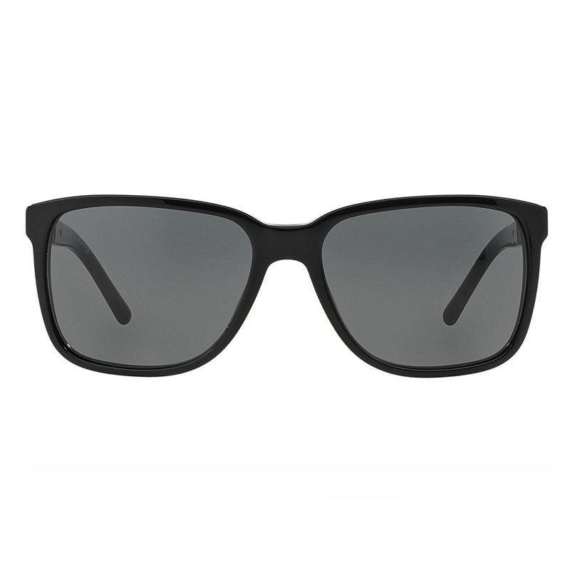 Burberry Sunglasses Square Full Rim, Black Frame and Grey Lens BE4181300187