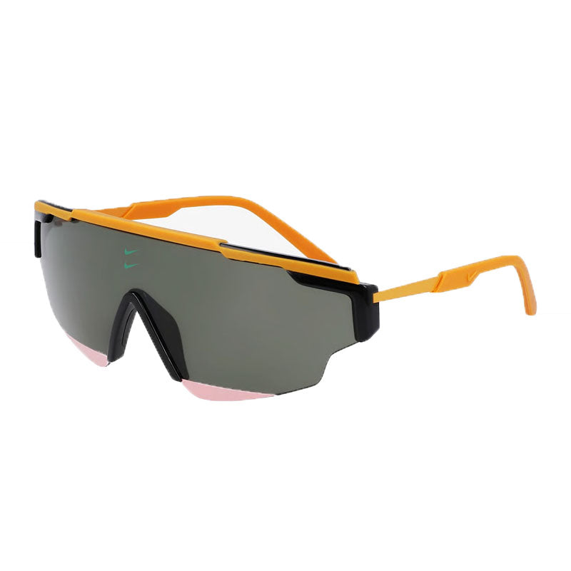 Nike Sunglasses Shield Semi Rim, Orange Frame and Grey Lens NIKEMARQUEEEDGEFN815