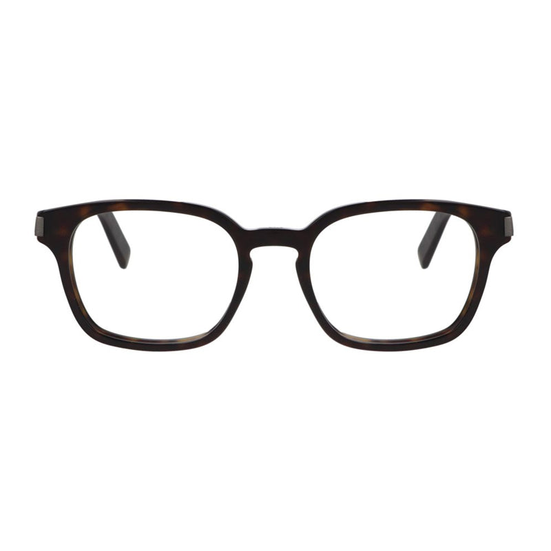 Dior Eyeglasses Square Full Rim, Havana Frame and Clear Demo Lens Lens CDICONOS4I2000
