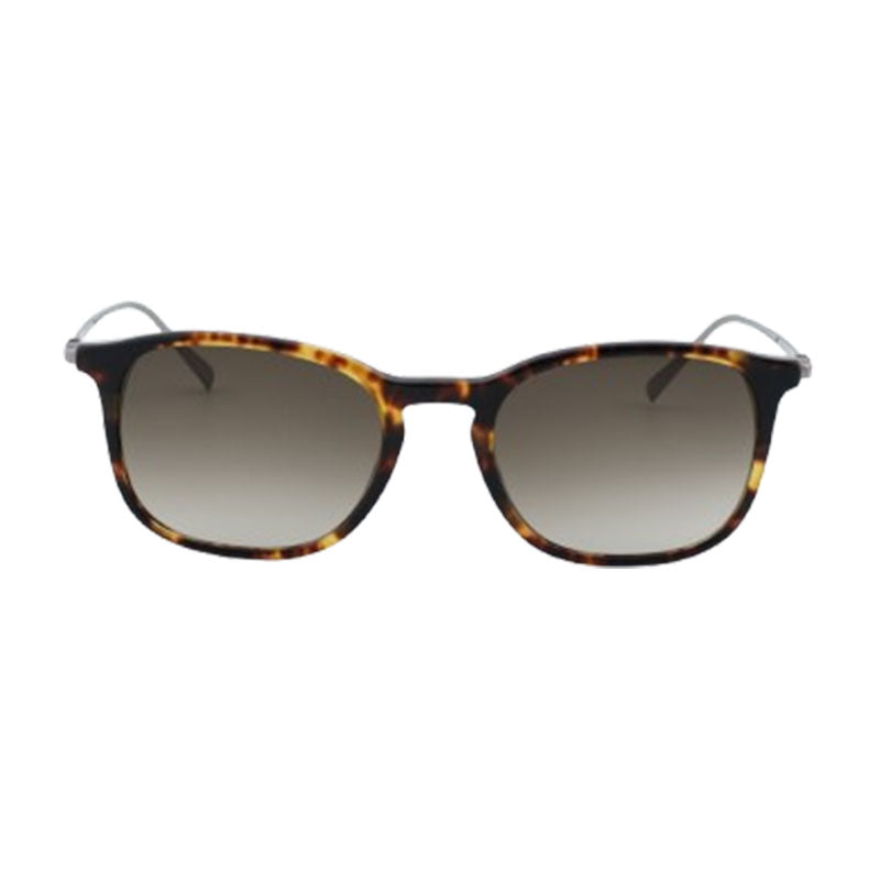 Ferragamo Salvatore Ferragamo Sunglasses Rectangle Full Rim, Dark Havana Frame and Grey Gradient Lens SF2846SCP219